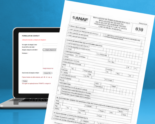 Obținerea NIF (Anaf)